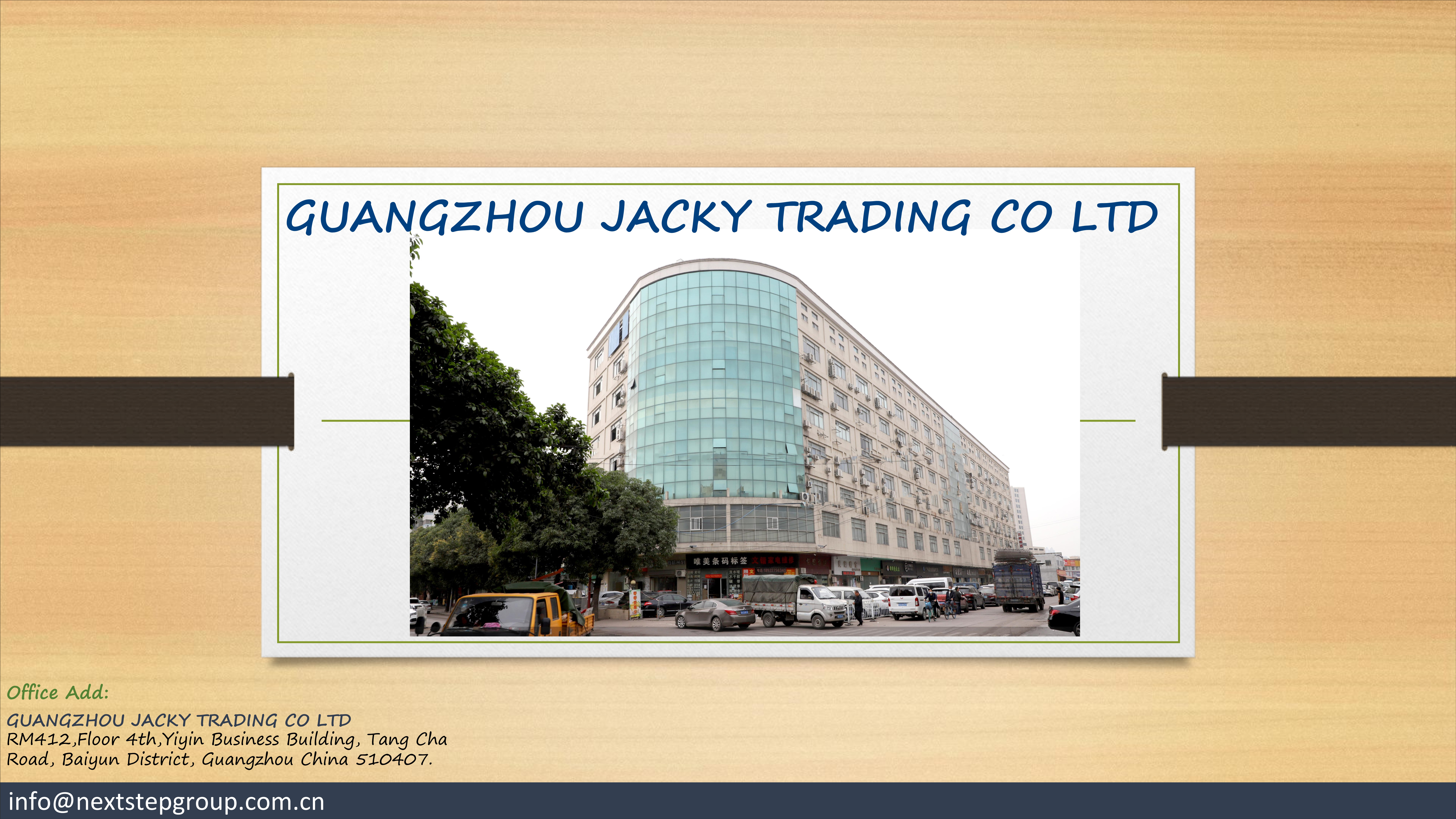 Guangzhou Jacky trading co LTD