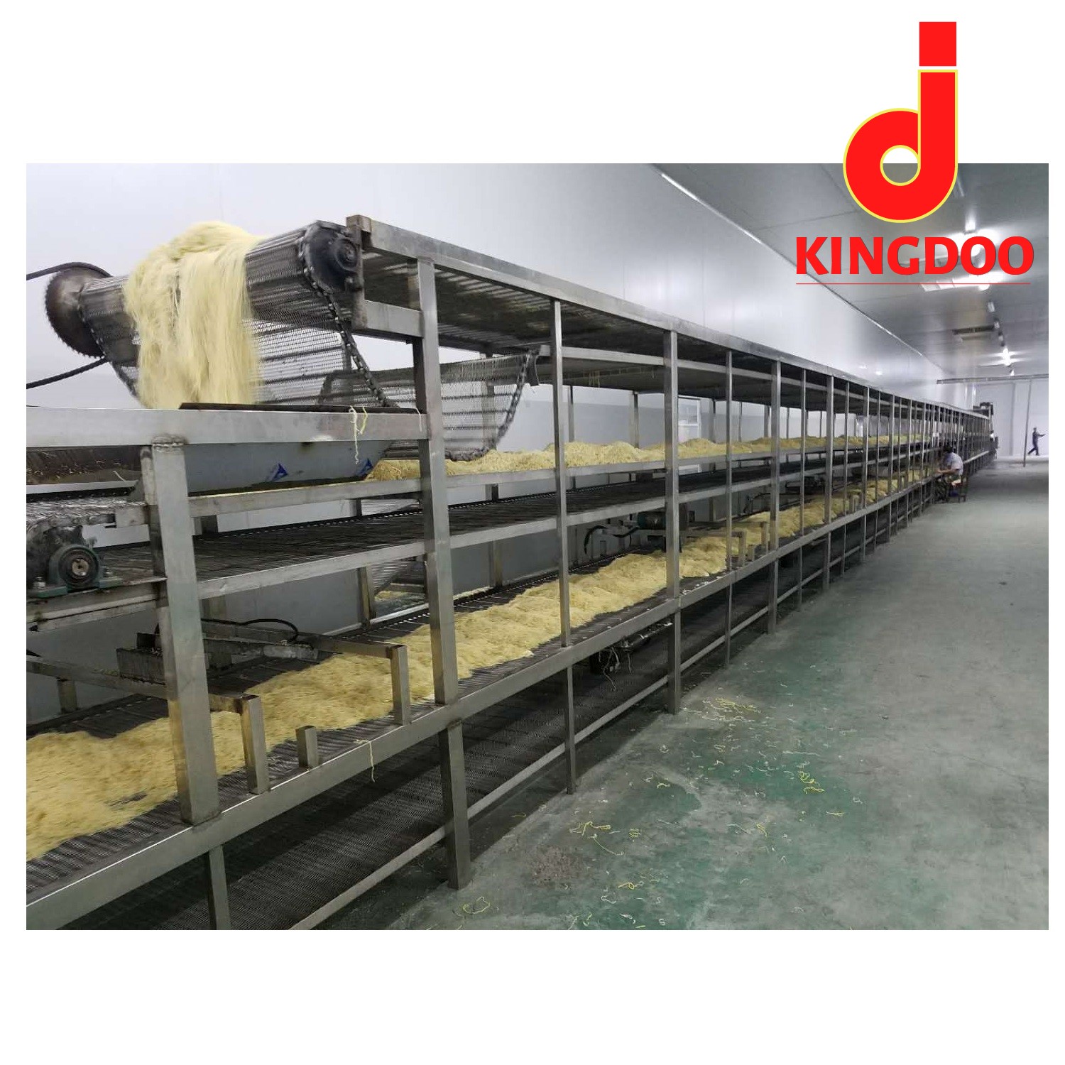 159 fully automatic boiled noodle making line