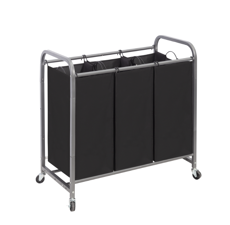 Square SideFrame TripleLaundry Sorter