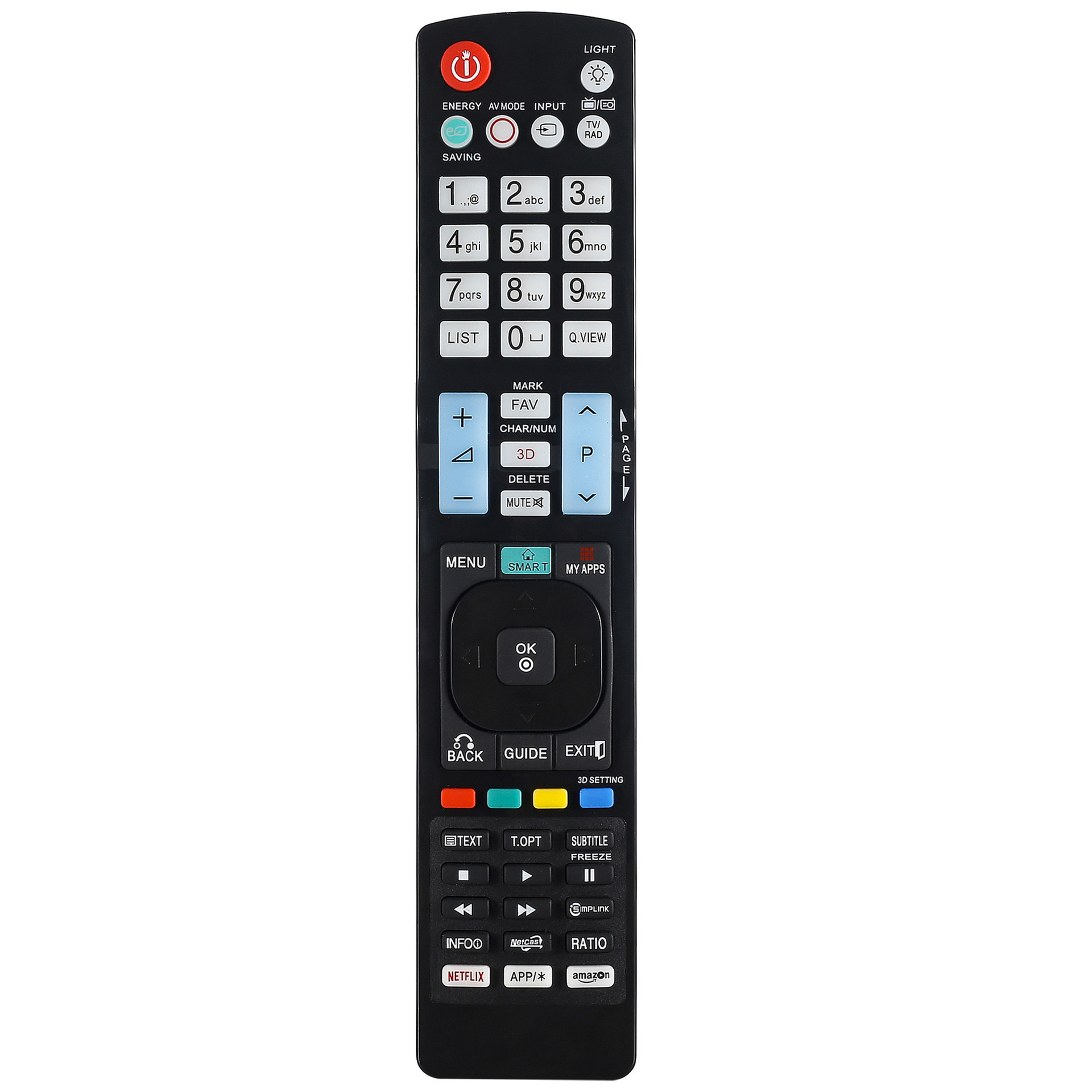 LG brand universal remote control