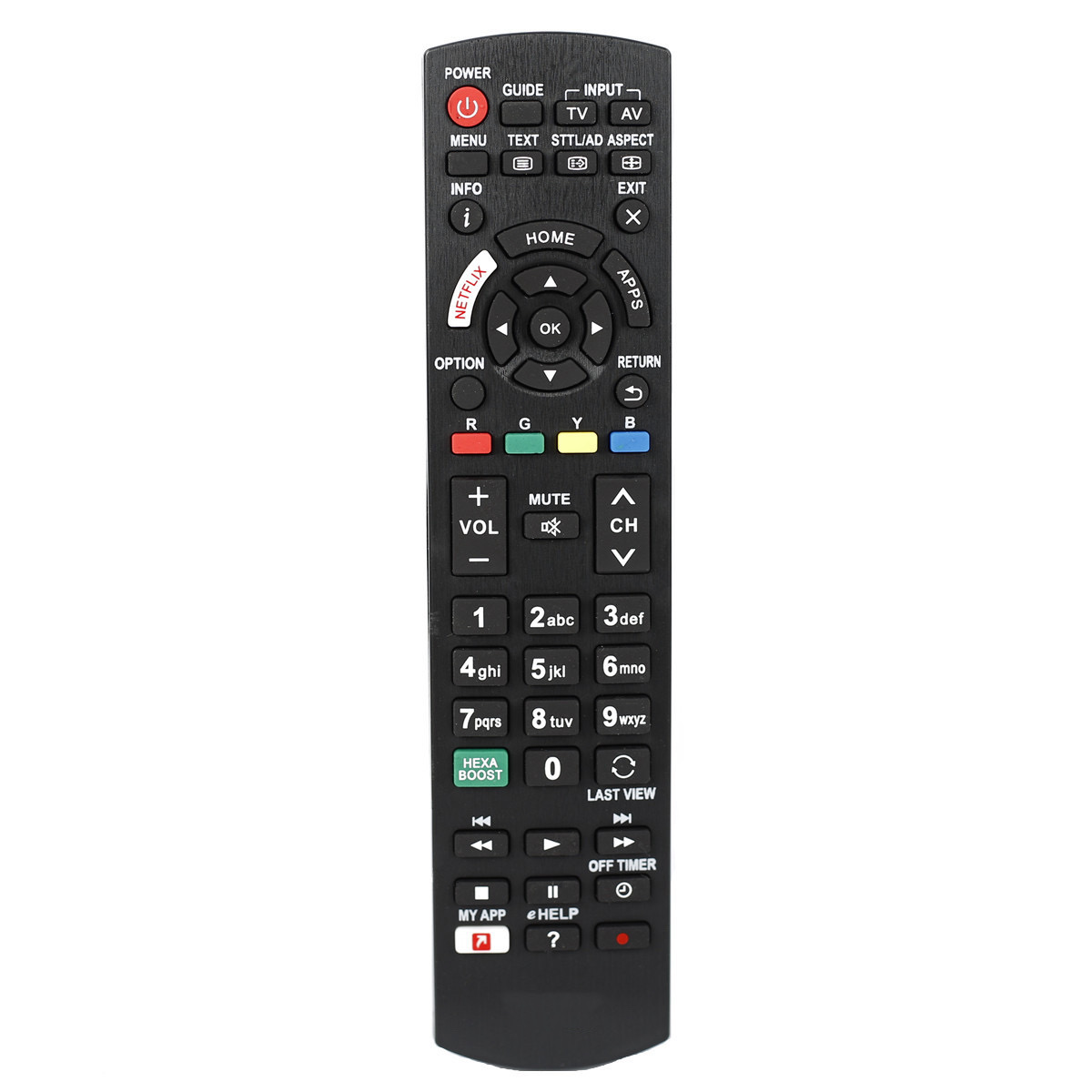 Panasonic brand universal remote control