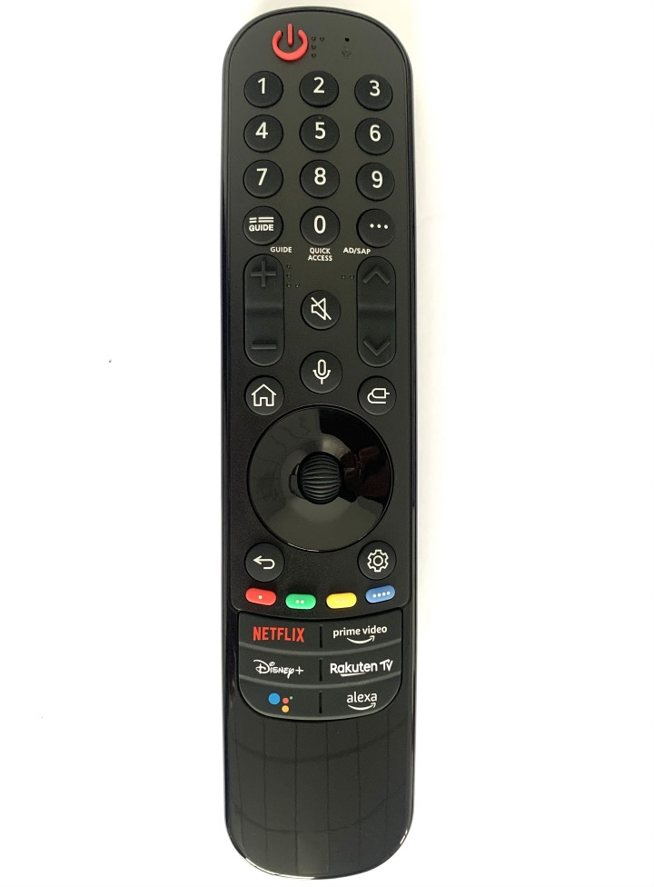 new LG voice tv remote control