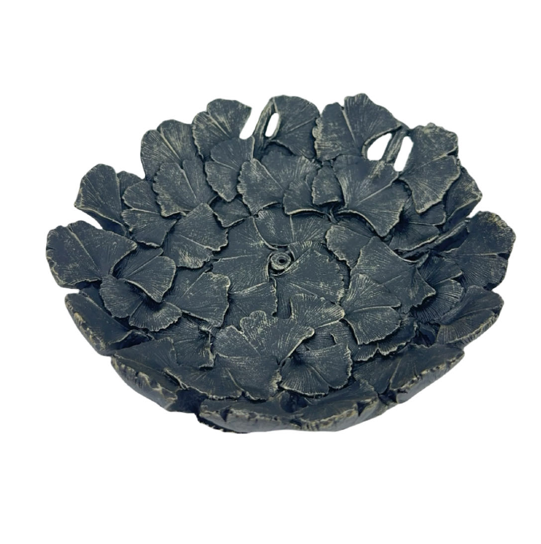 Apricot leaf jewelry plate