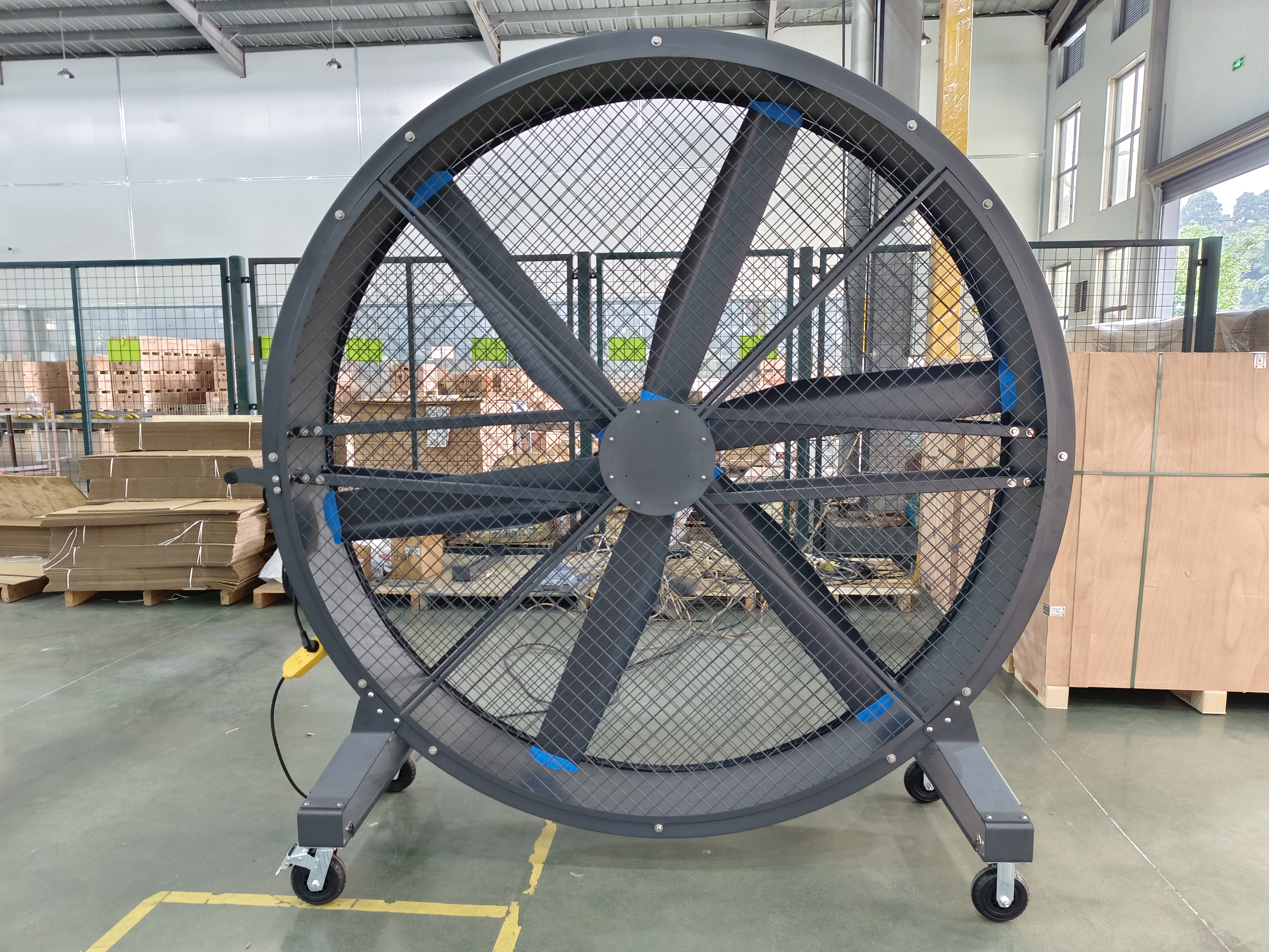Movable fan