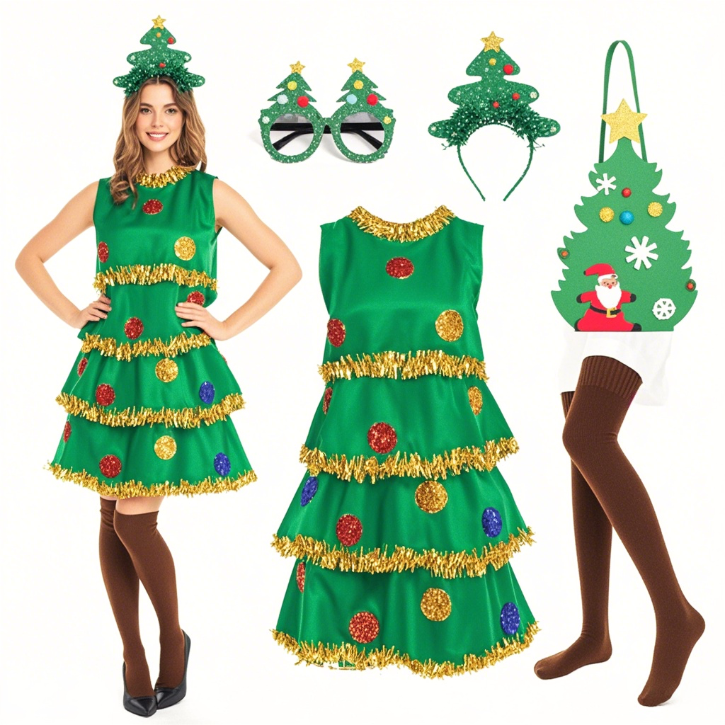 Christmas Tree Cosplay Suit