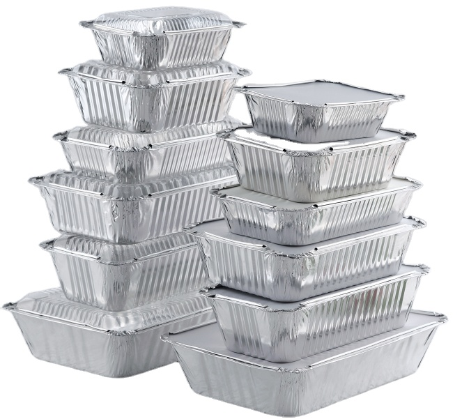 Aluminum foil container