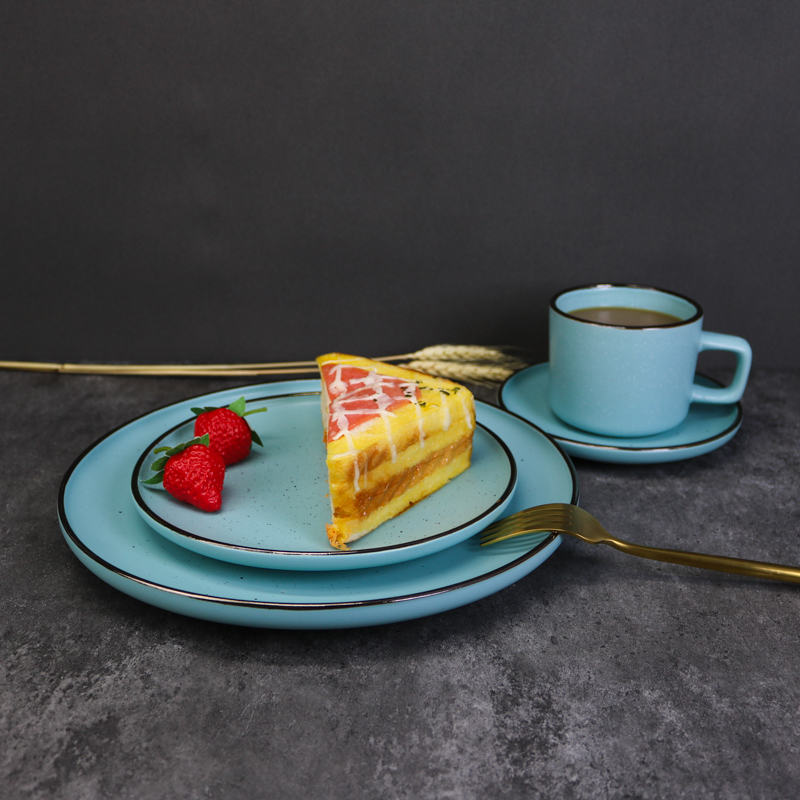 Hotel & Restaurant Ceramic Japanese Dish Dinner Set Dinnerware Special Glazed Custom Crockery