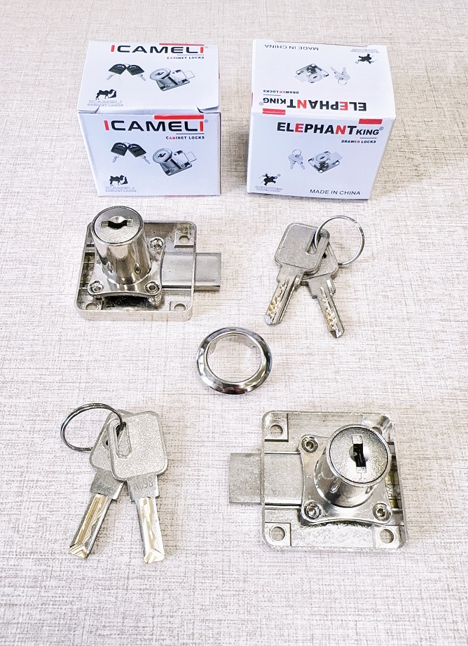 Computer key, copper key, management key, drawer lock, cabinet lock, furniture lock