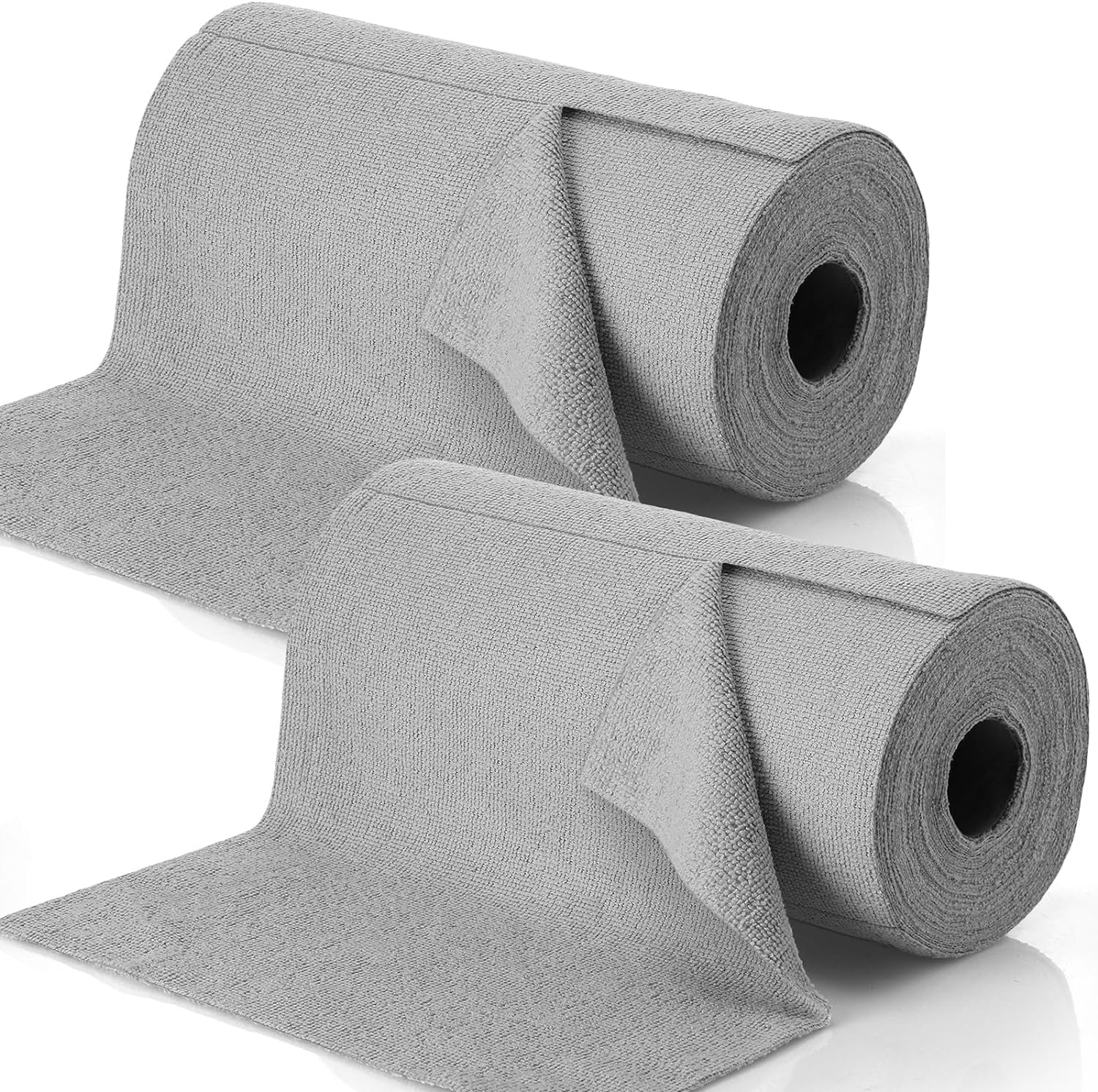 Tearable microfiber cloth roll