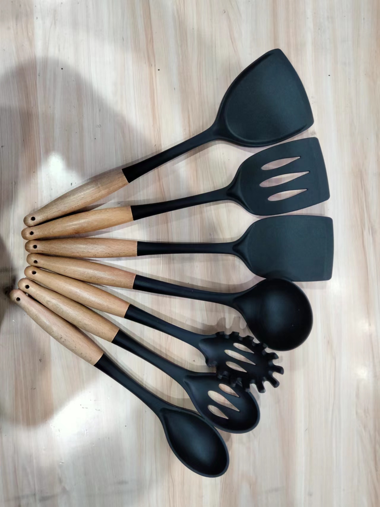 7piecse silicone kitchenware