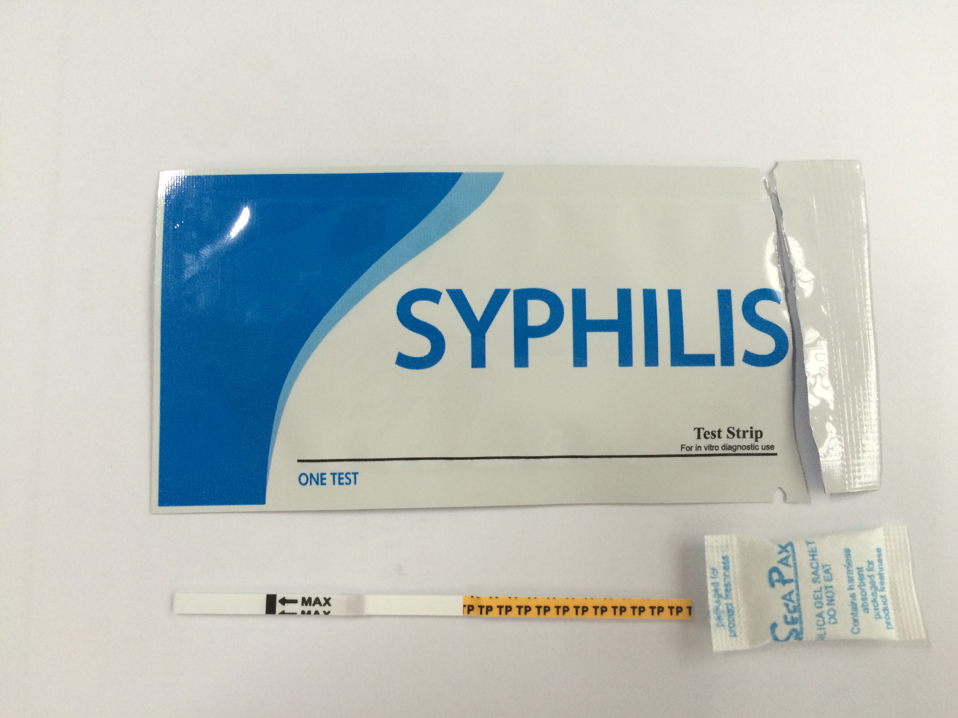 Diagnost ic kit for Antibody to Treponem a Pallidum ( Colloidal Gold)