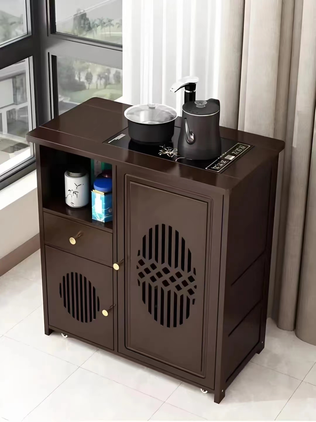 All aluminum tea water tank