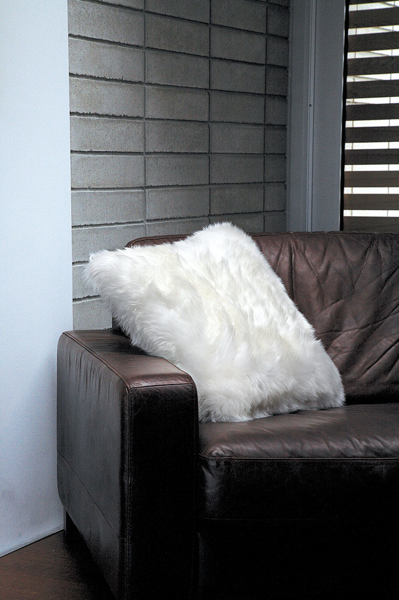 Sheepskin rug