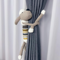 Cartoon toy curtain buckle