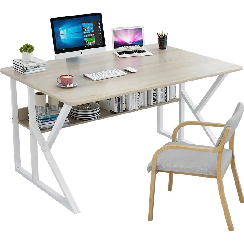 Simple multifunctional study desk