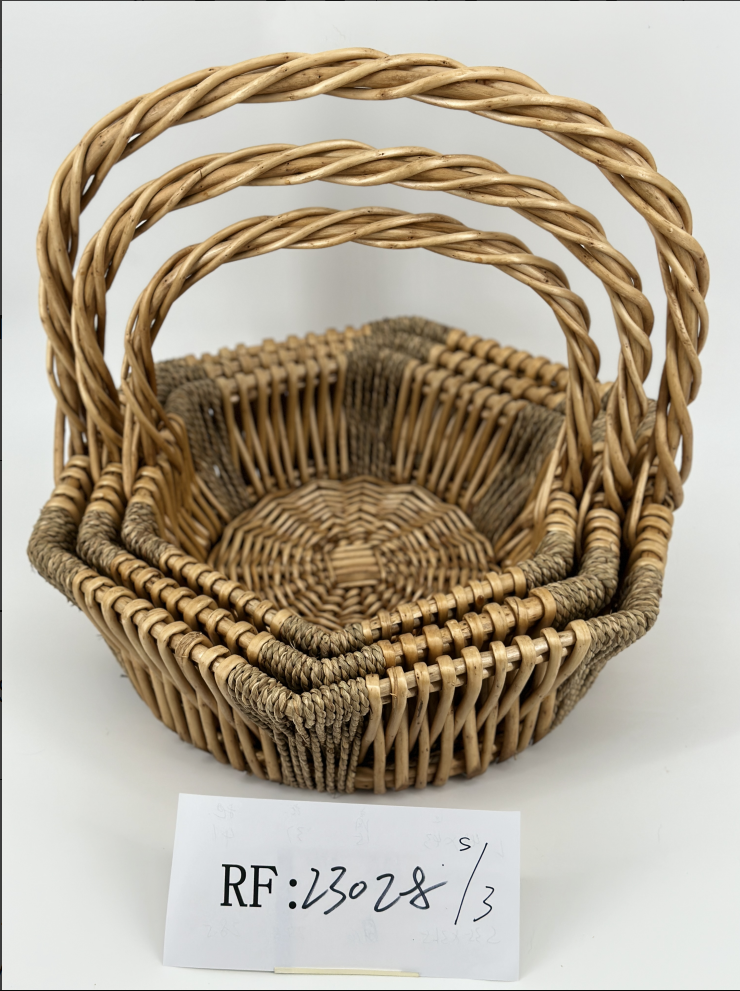 Willow woven basket