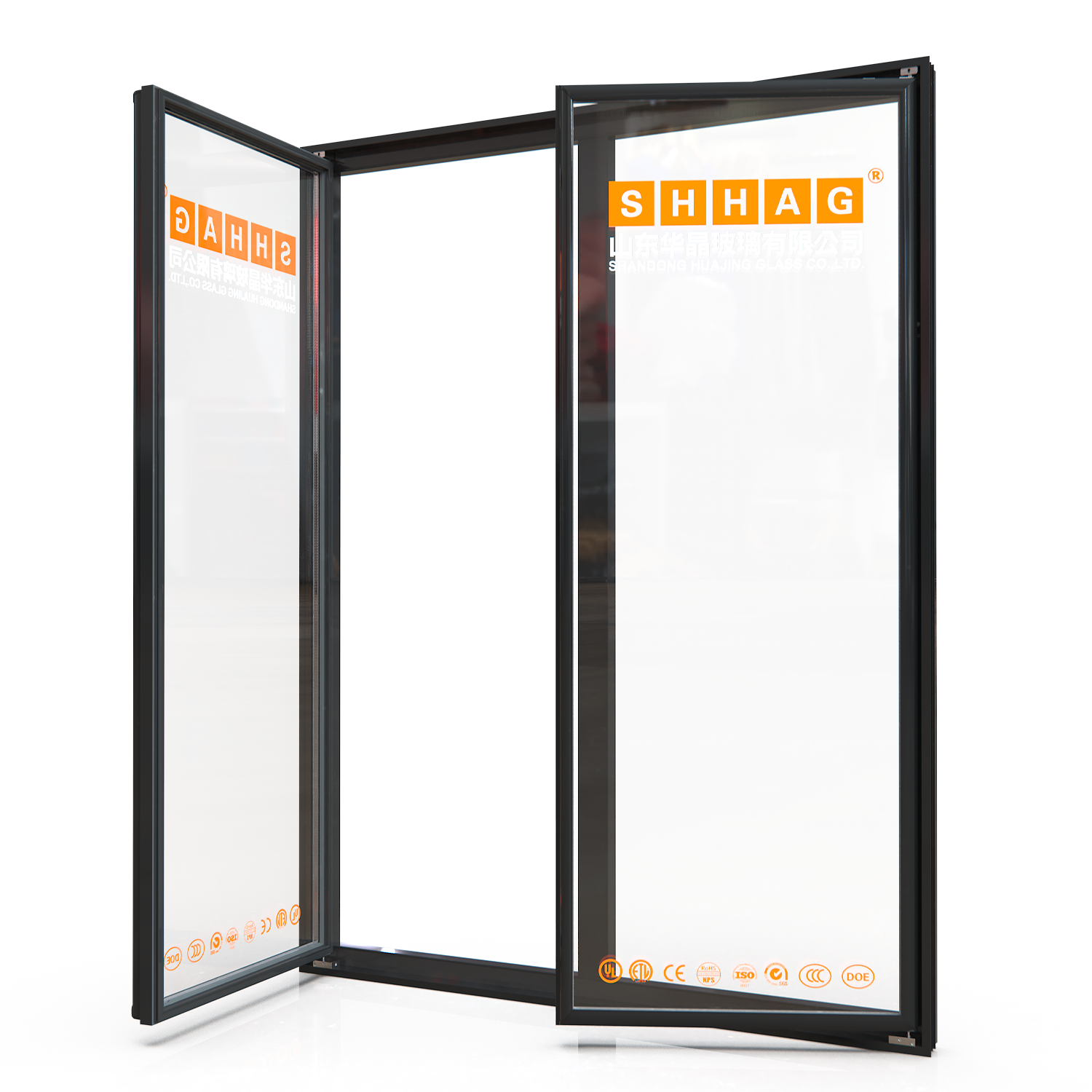 Clsssic Glass Door And Frame