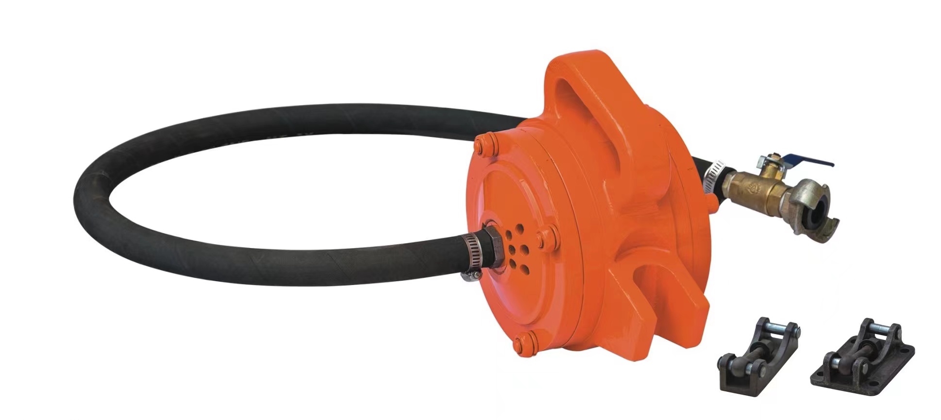 Pneumatic attachment vibrator