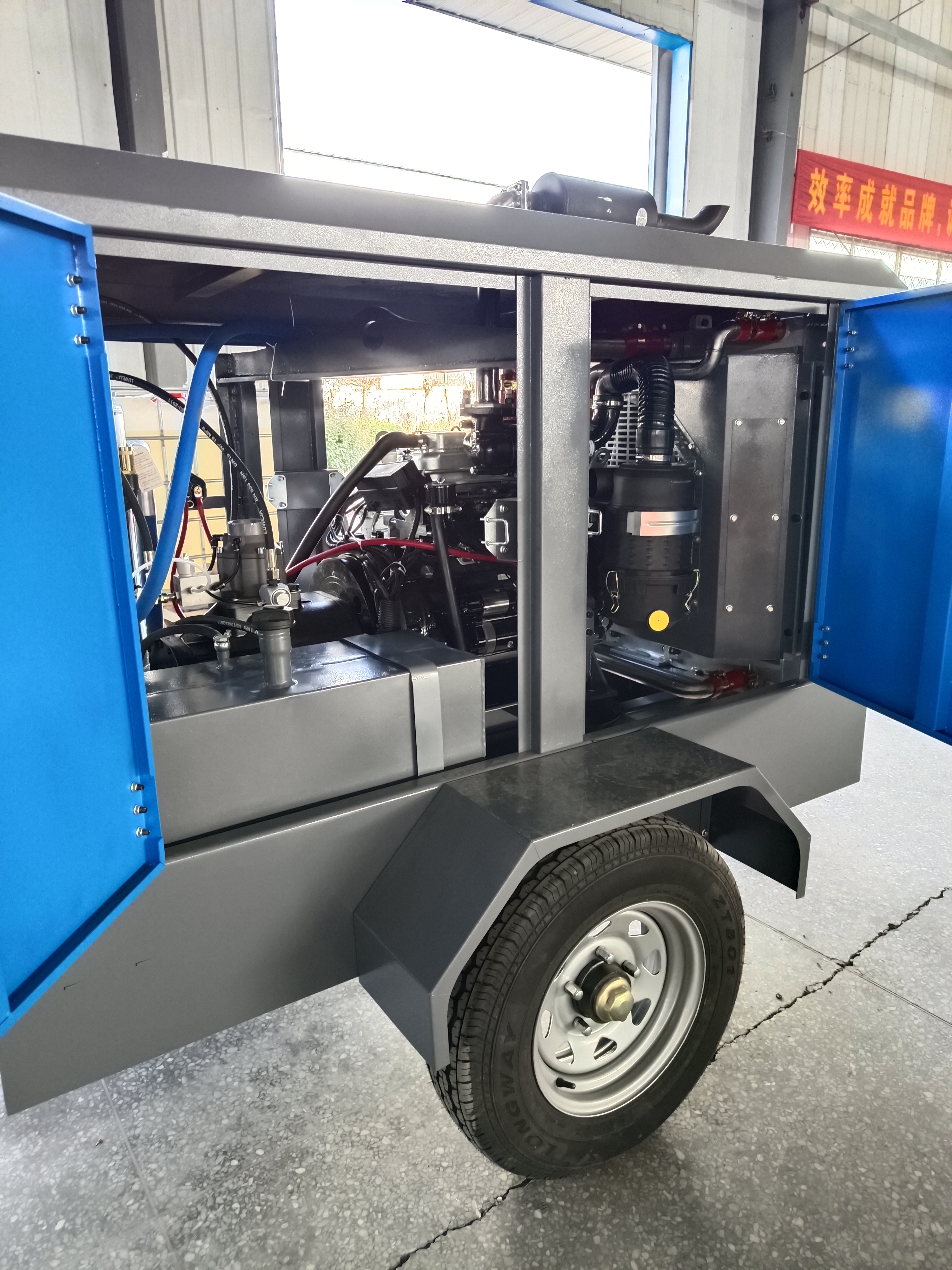 Diesel portable compressors