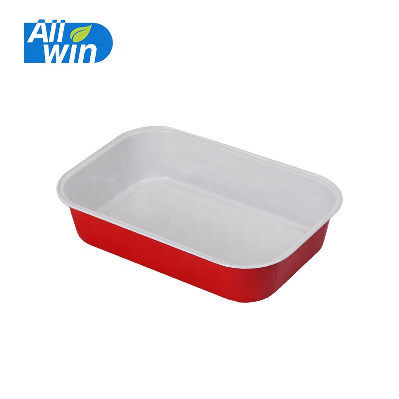 Airline aluminum foil containers, disposable food container, airline food storage containert