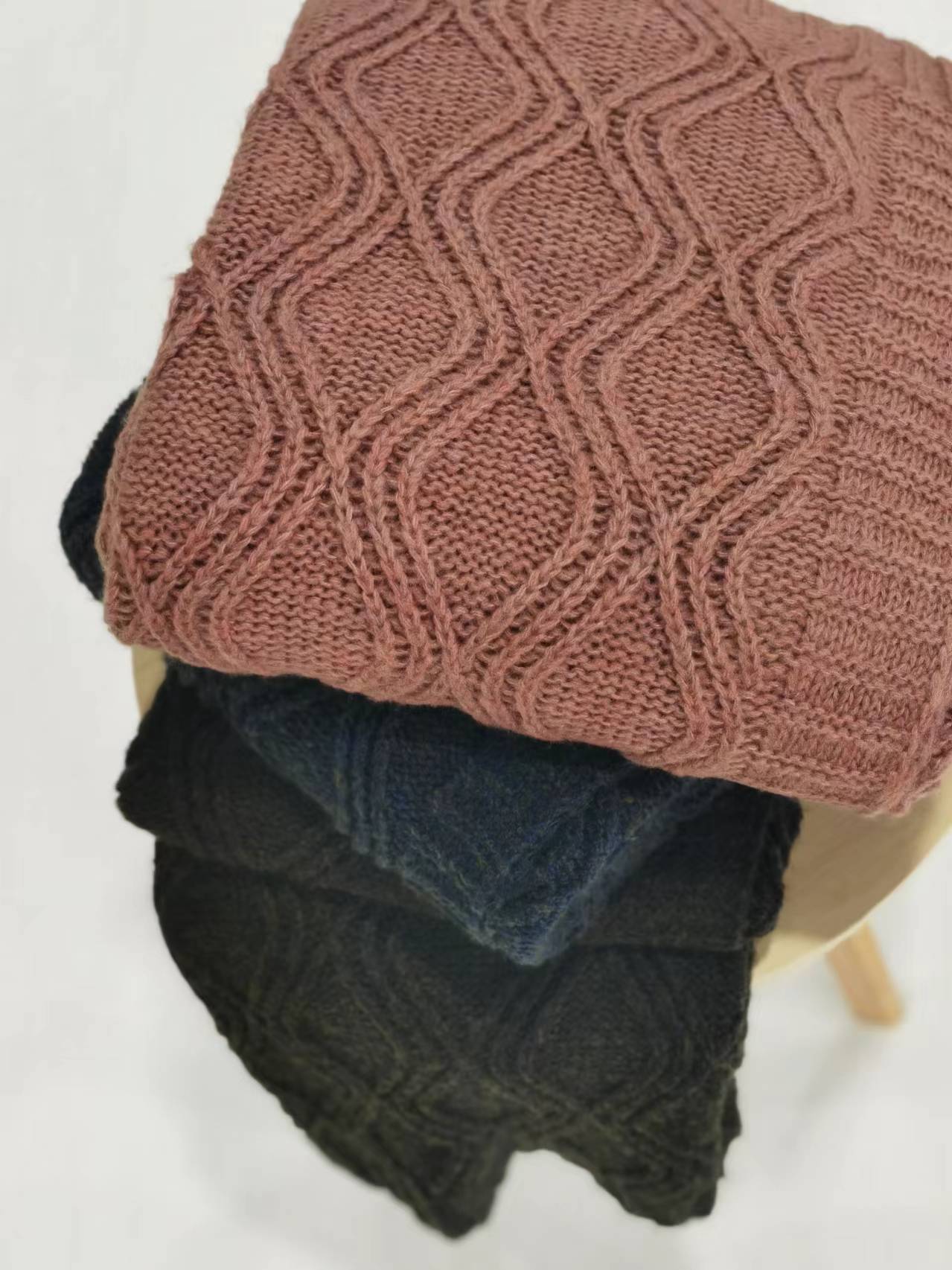 Knit blanket