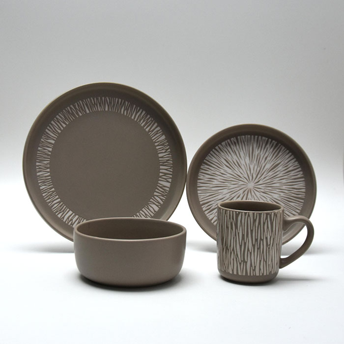 2025 New Color Vintage Ceramic Dinnerware Set