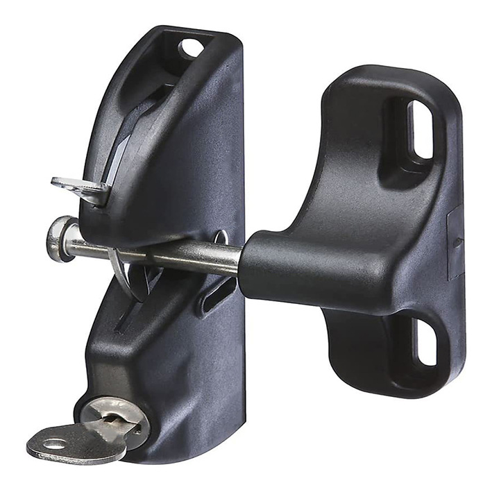 Automatic key controlled door lock, nylon door lock, key lock