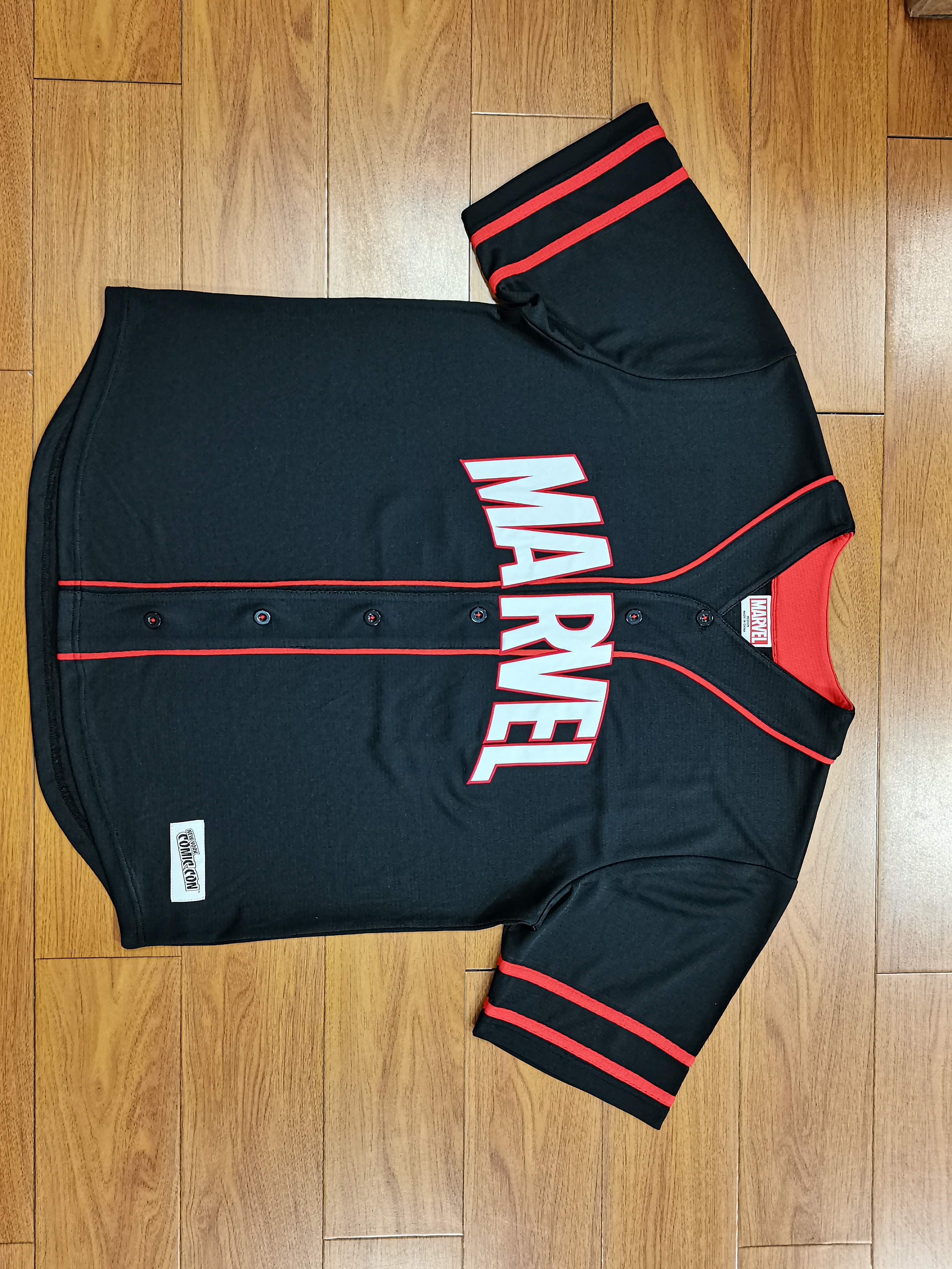 Men's 100% Polyester Knitted Baseball Jersey