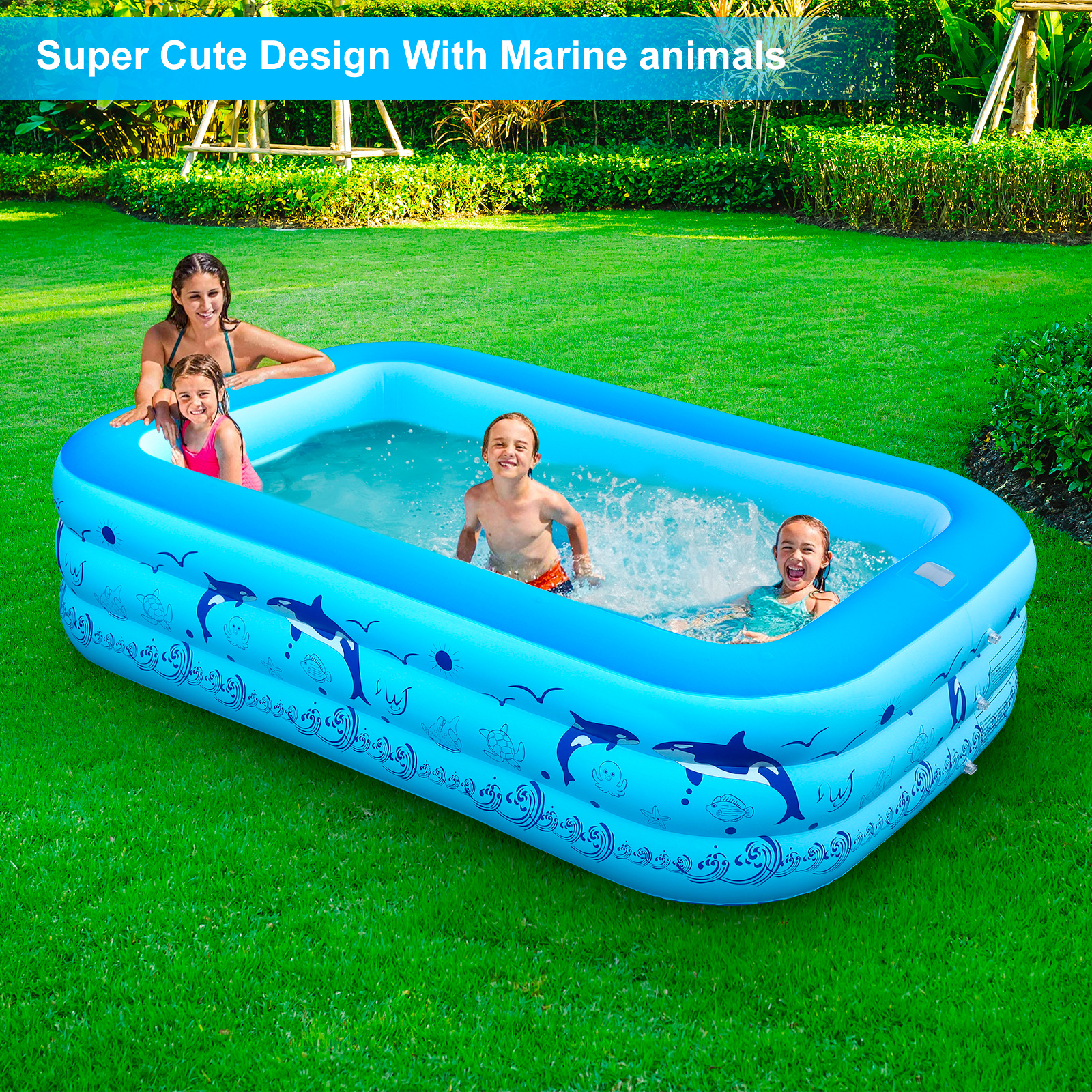 Solar Inflatable Pool