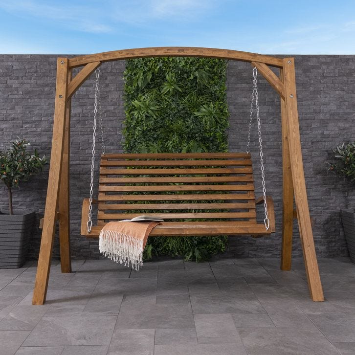 Wooden Swing Chair