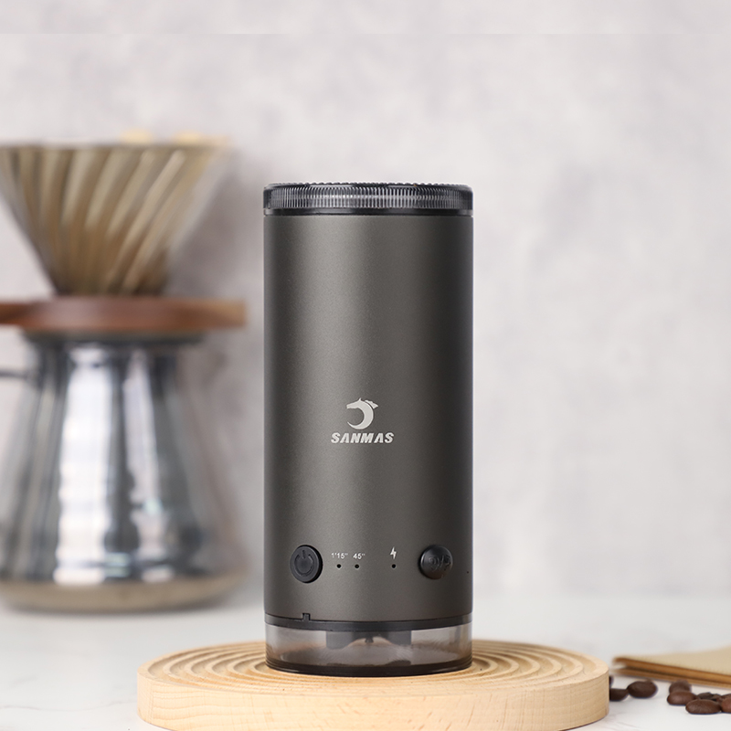 Portable Electric Coffee Grinder Rechargeable Coffee Bean Grinder