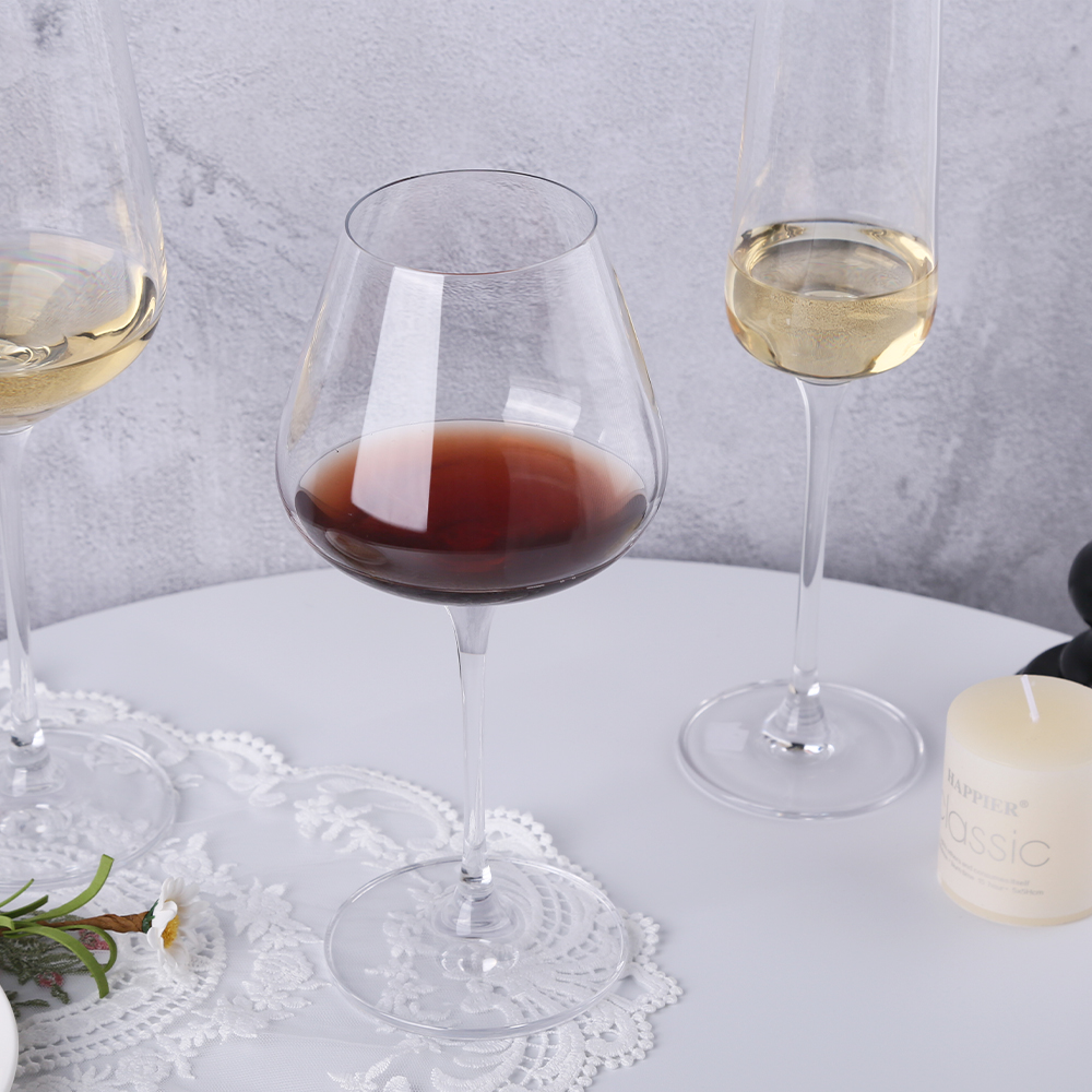 FAWLES crystal wine glass lead free pulled stemFAWLES crystal wine glass lead free pulled stem