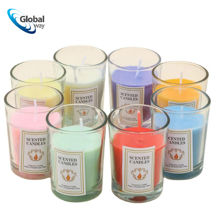 Scented candle - Ivory vanilla.