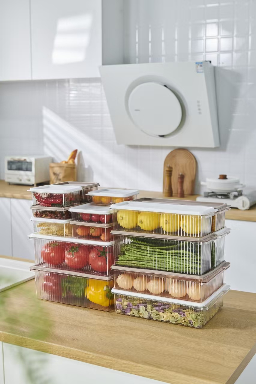 transparent storage box