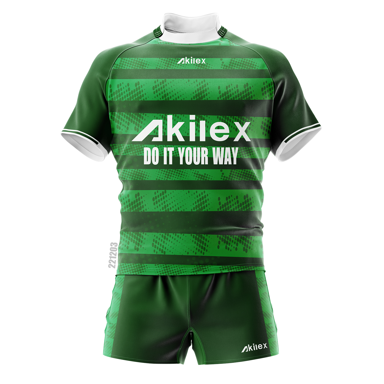 Full sublimation sportswear rugby jersey