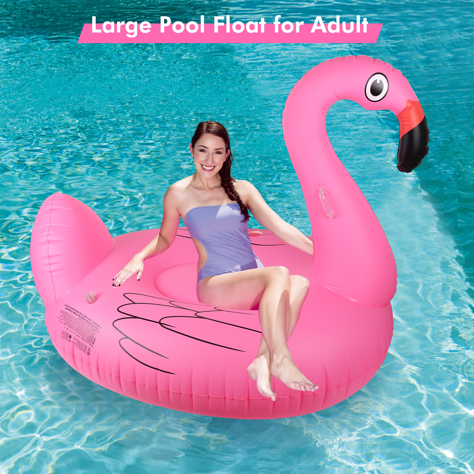 Solar Inflatable Famingo Floats