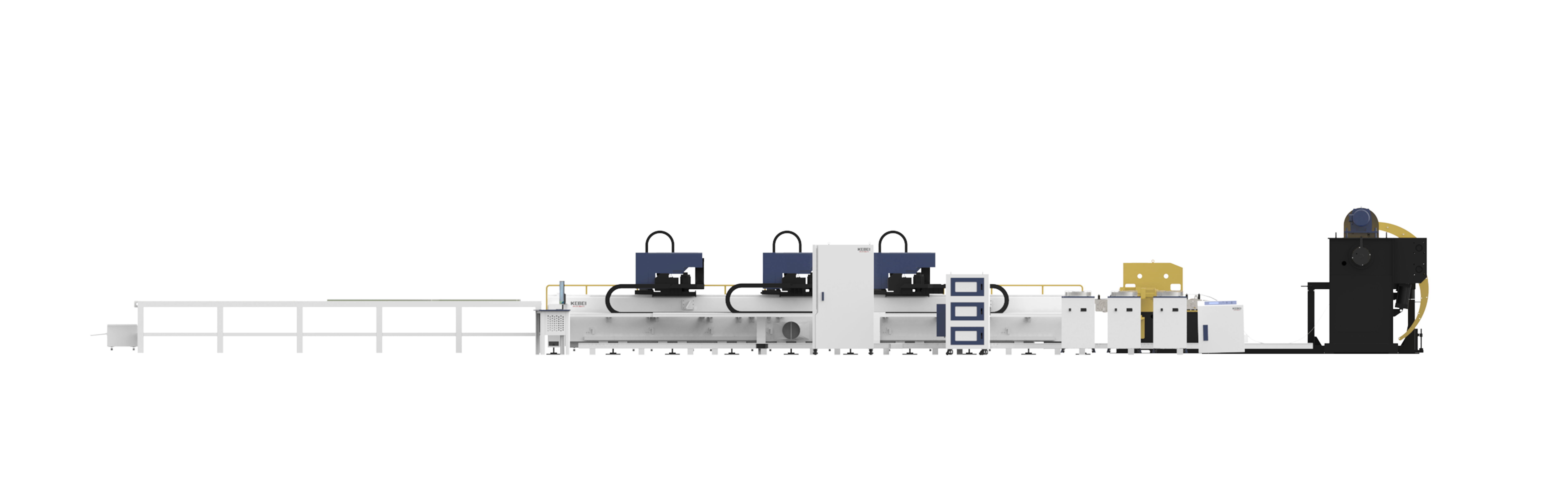 Multi-beam laser cutting machine
