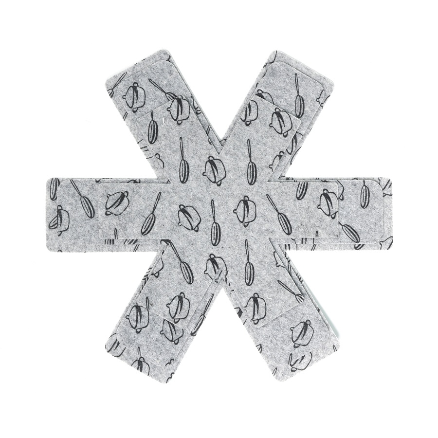 Customized felt printing needle punched nonwoven pan protector