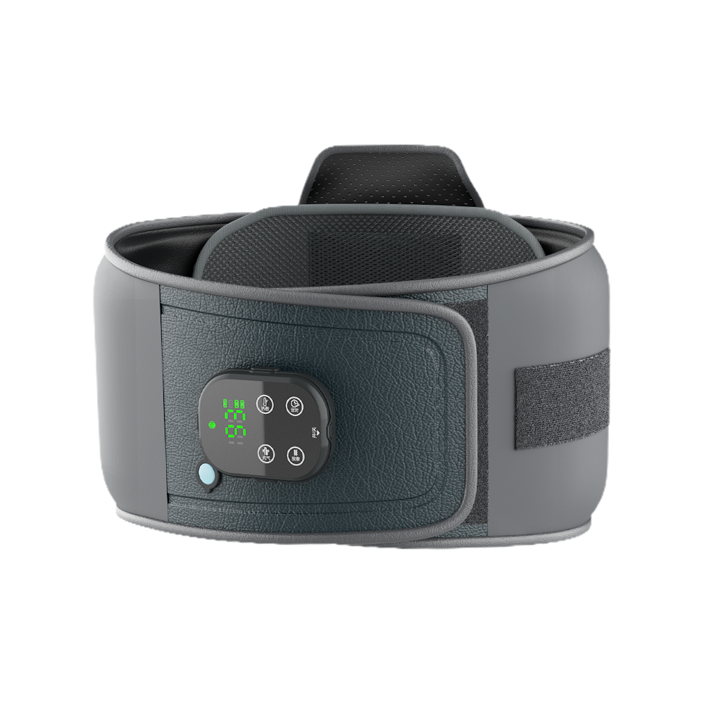 Graphene lumbar support massager