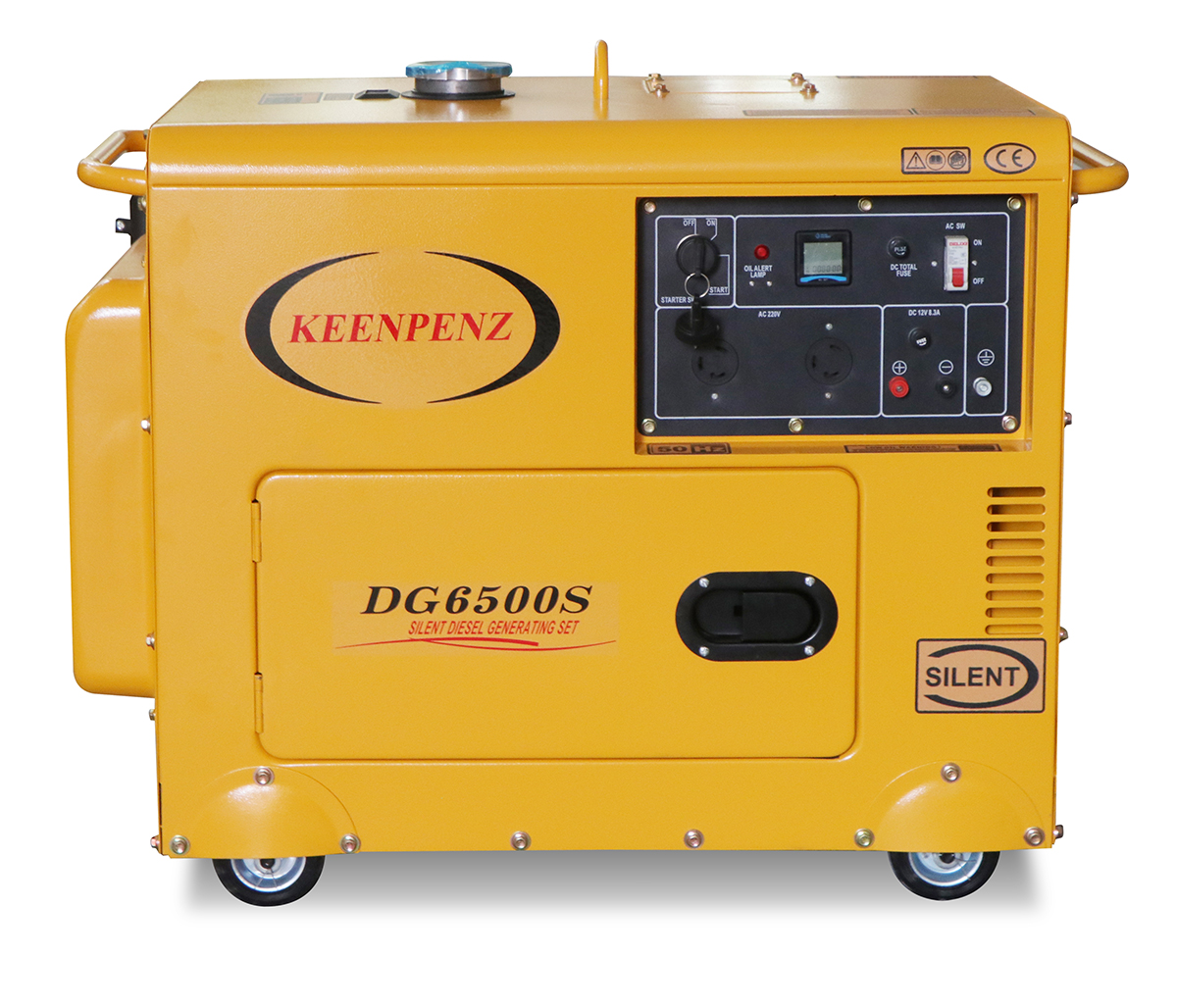 Popular Style High Quality Best Selling Wholesale 6KW Silent Diesel Generator for camping hotel farm