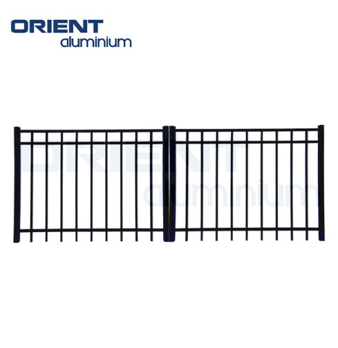 Outdoor composite fencing aluminium swimming pool safety fence balustrade trellis
