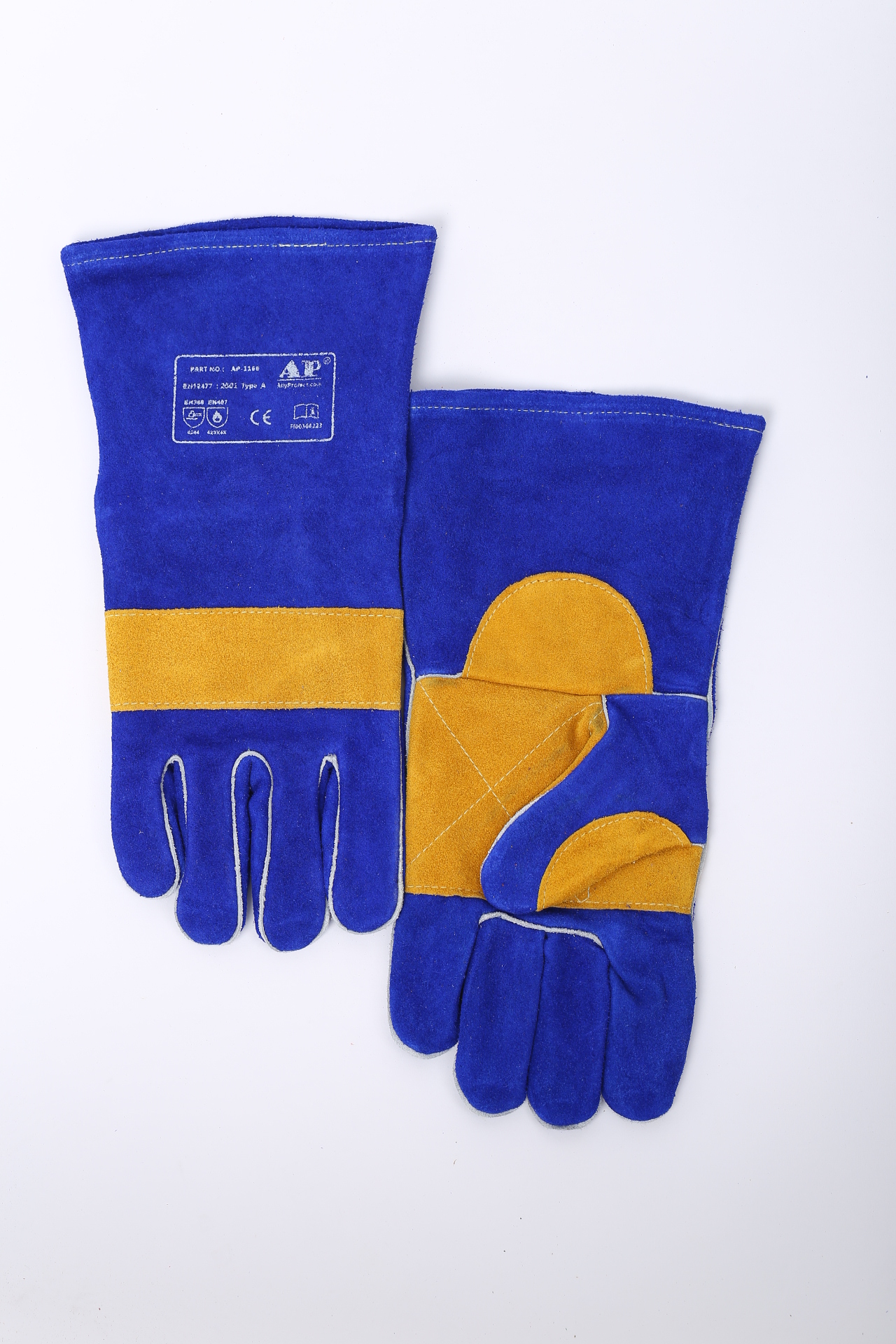 Leather welding gloves