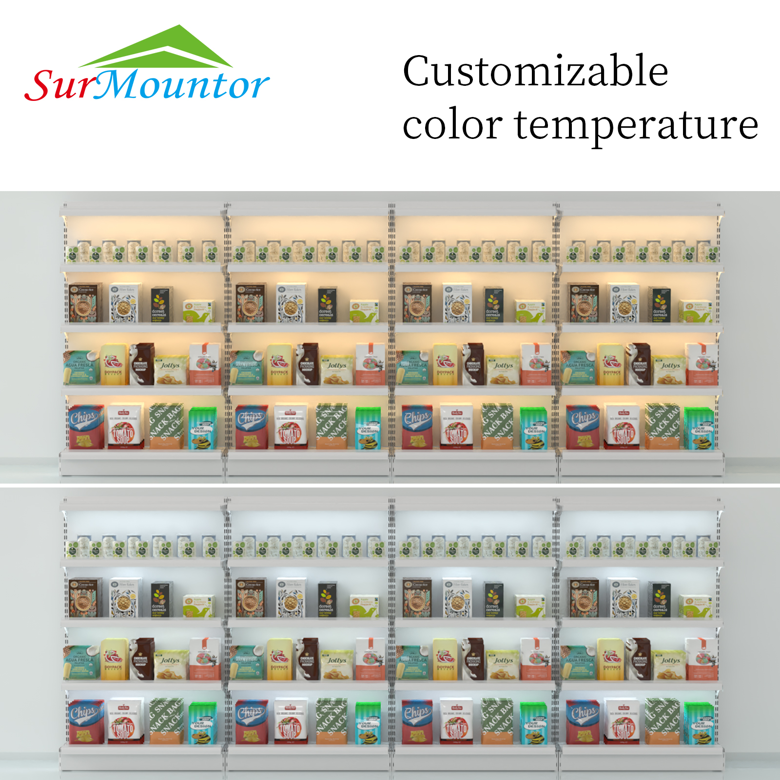 LINE-B1110 LED Shelf Supermarket Wardrobe Cabinet Light