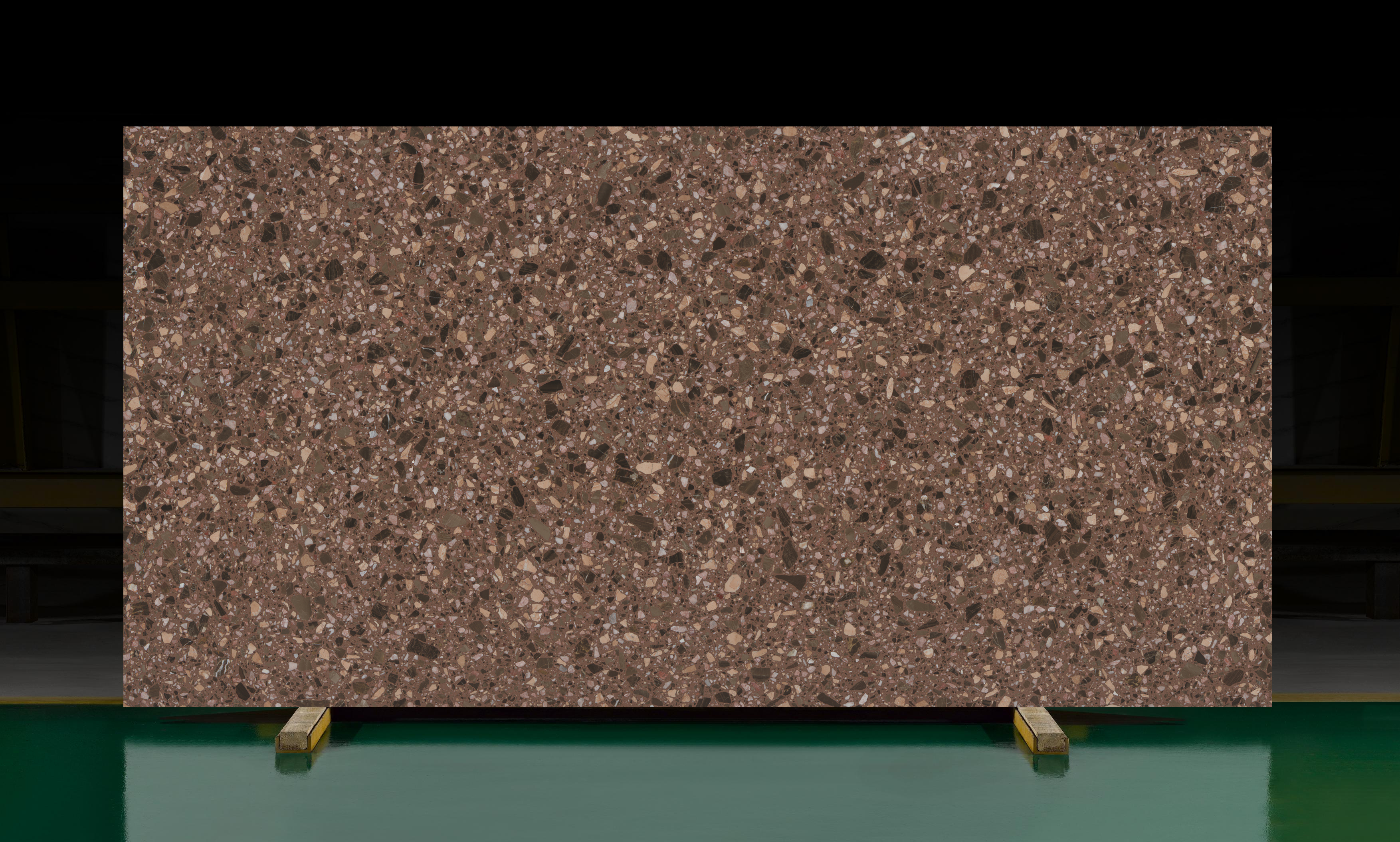 Terrazzo: Purple Gold Lotus