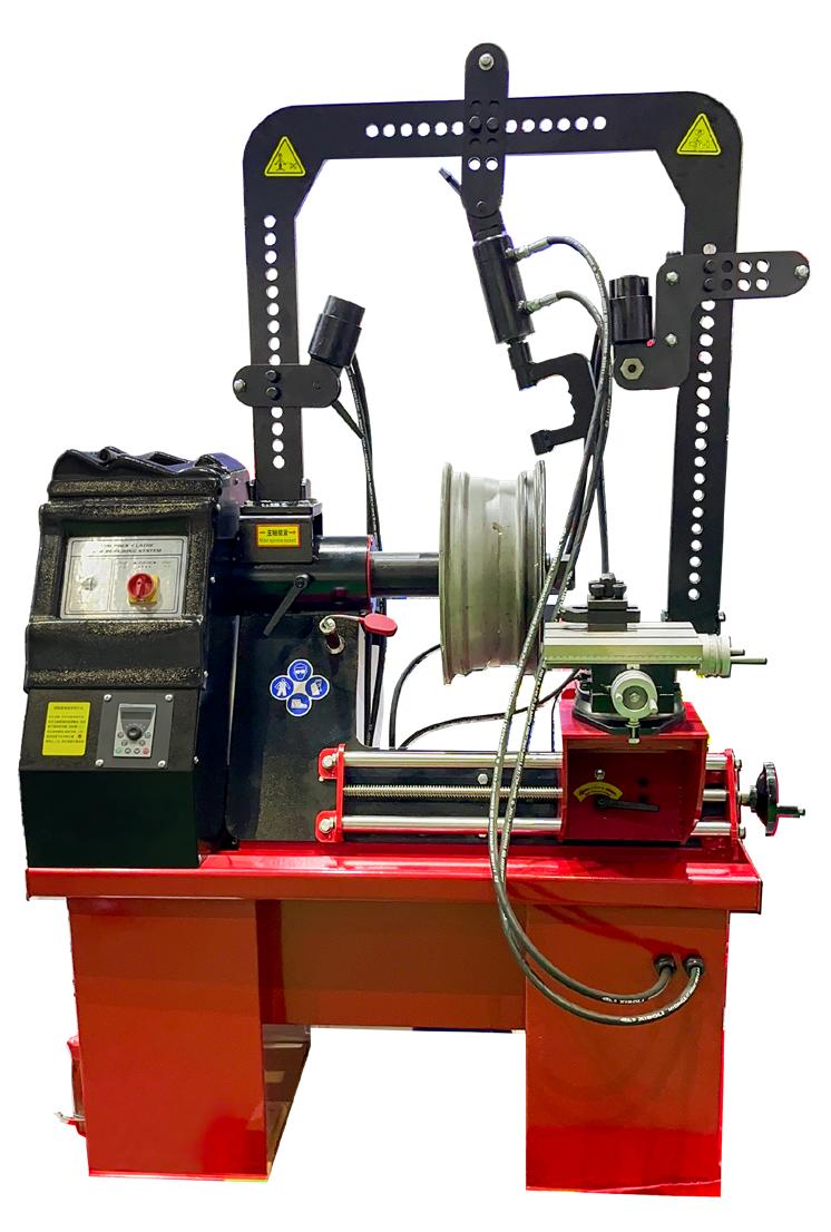 Aluminum-Rim Straightening Machine
