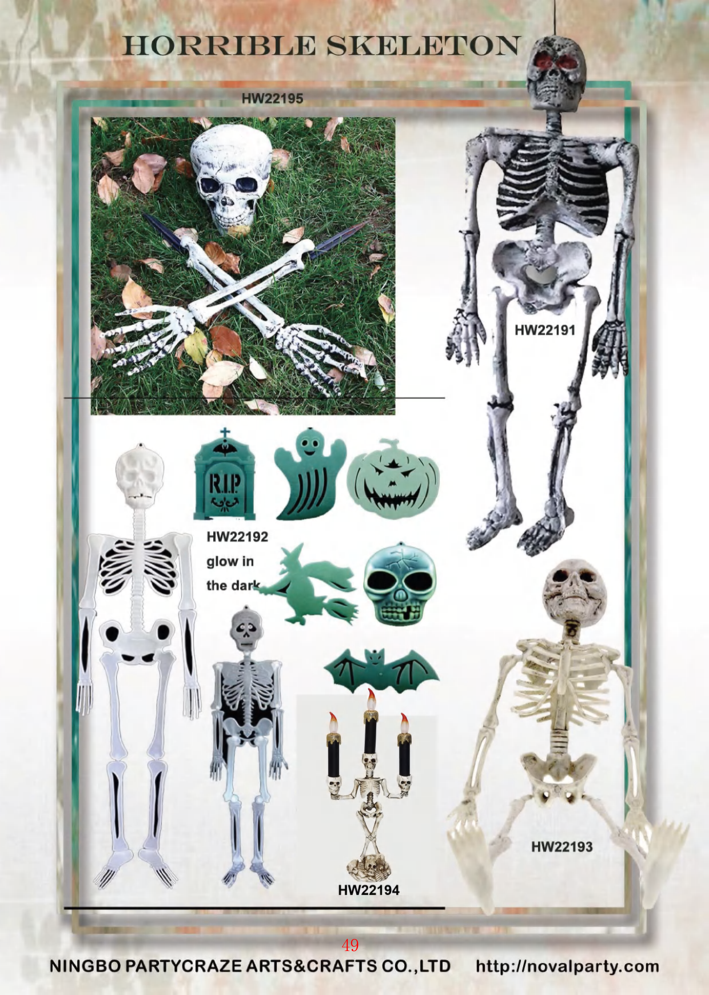 Halloween Skeleton Decorations
