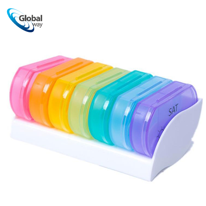 Pill Box (Seven colors of rainbow)