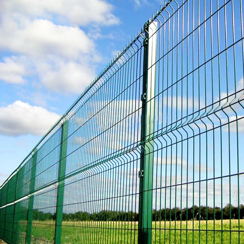 Curved fence