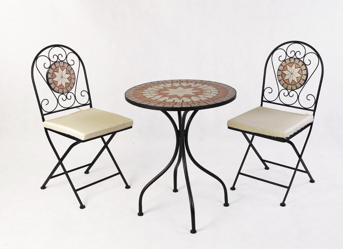 Ceramic Bistro Set Of 3pcs