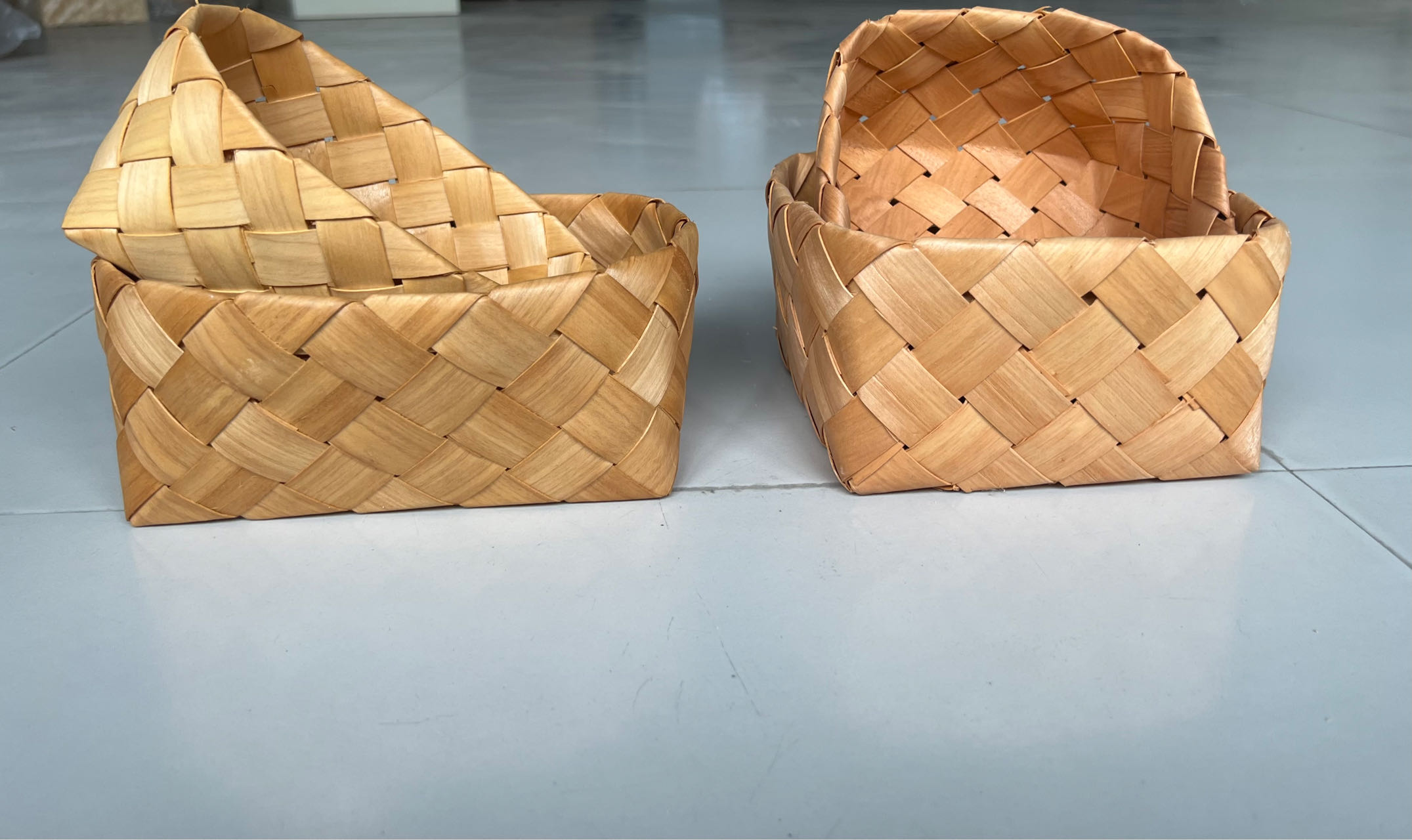 Wooden basket